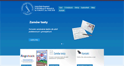 Desktop Screenshot of ibk.edu.pl