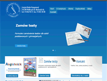 Tablet Screenshot of ibk.edu.pl