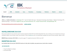 Tablet Screenshot of ibk.be